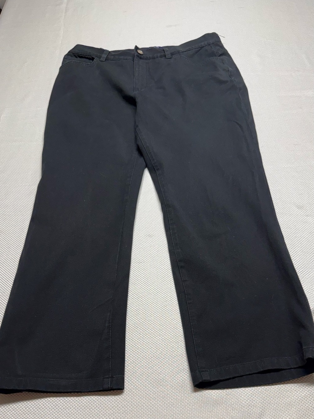 Chaps Black Women's Pants